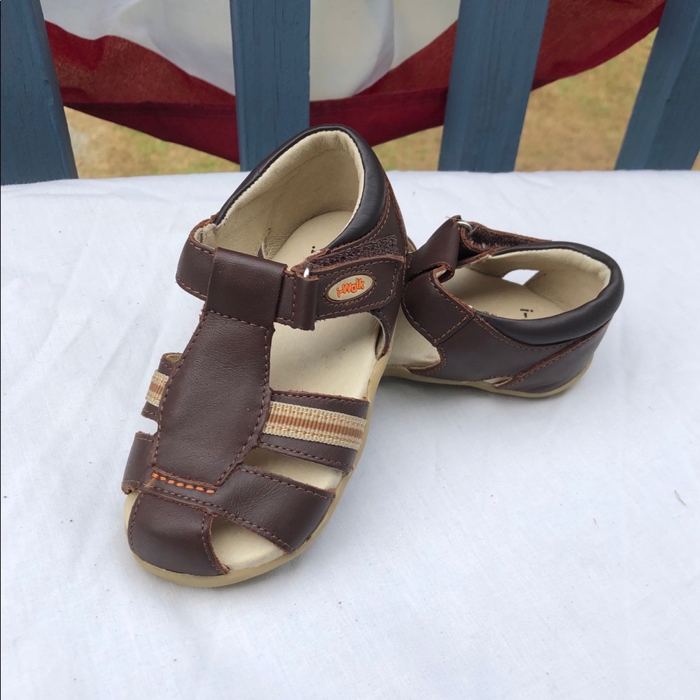 I-walk sandals.